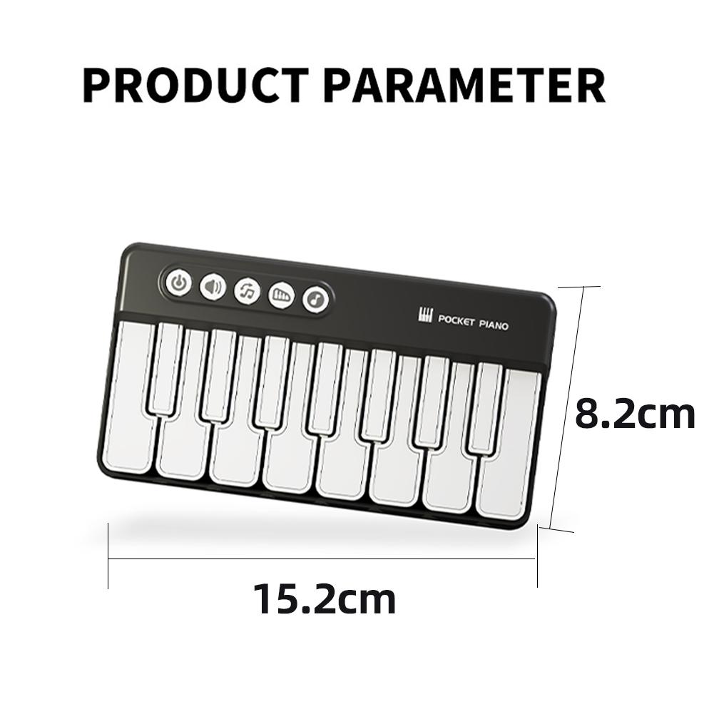LED Rainbow-colored Keys Electronic Keyboard Kids Cartoon Piano Keyboard Music Baby Instrument Music Educational Toys Kids Gifts