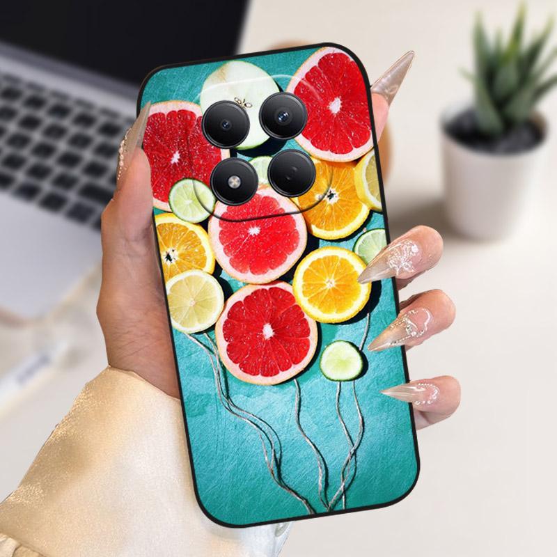 Etui Dla Xiaomi Redmi Note 15 Pro+ 5G Nowe Silikonowe TPU Miękkie Etui Dla Redmi Note15 Pro Plus Note15Pro Odporne na Wstrząsy Pokrowiec Ochronny