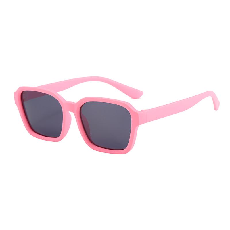 S5085 Multi-color Children's UV Protection Sunglasses - Trendy Portable Sunshade Glasses for Summer Travel.