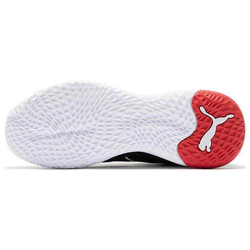 Puma Playmaker Pro Black Red White Men Sneakers Jet-Black 377572-13