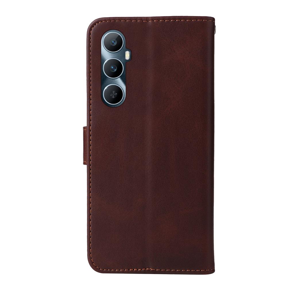 For Realme C65 4G Cell Phone Cases Magnetic Clasp   PU Leather Wallet Phone Stand Cover