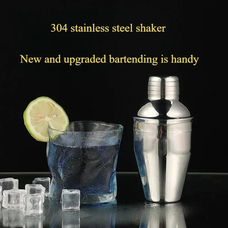 250/350/550/750ml Rozsdamentes Acél Koktélshaker Bor Keverő Koktélshaker Professzionális Bárfelszerelés Parti Bár Eszközök