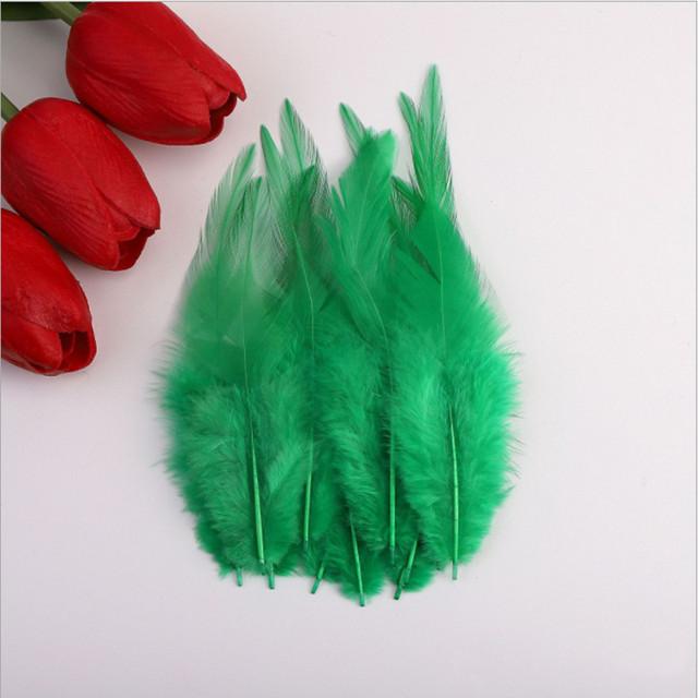 20pcs White Pheasant Feathers Diy Christmas Home Decoration Dream Catcher Chicken Plumes For Wedding Novelty Accessories Crafts