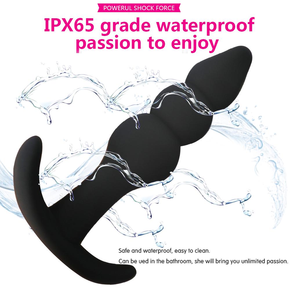 Silicone Anal Plug Dildo No Vibrator Male Prostate Massager Anal Beads G Spot Butt Plug Masturbation Anal Sex Toys for Couple