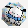 1pc Pochacco Automatic Folding Umbrella - Portable 3-Fold Design with 8-Bone Iron Frame, Perfect for Outdoor Use, Festive Gifts, Travel, Daily Use, Su