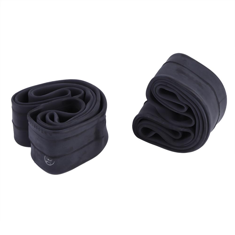 2PCS Inner Tube Tyres Butyl Rubber Interior Tire Tubes for Bike Bicycle 16*1.75 2.125 AV