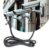 DC5.5mmx2.5mm Right Angle Male Plug Bare End Cable 16AWG Conversion Cord for LED Monitor Cameras Easy Installation