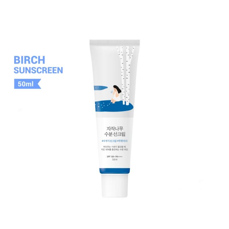 ROUND LAB Birch Juice Moisturizing Sun Cream SPF50PA++++ 50ml Sun Cream 50ml
