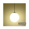 Moderne Pendelleuchten LED runde Kugel Projektlicht Verkaufsabteilung Restaurant Bar kreative weiße kugelförmige dekorative Beleuchtung