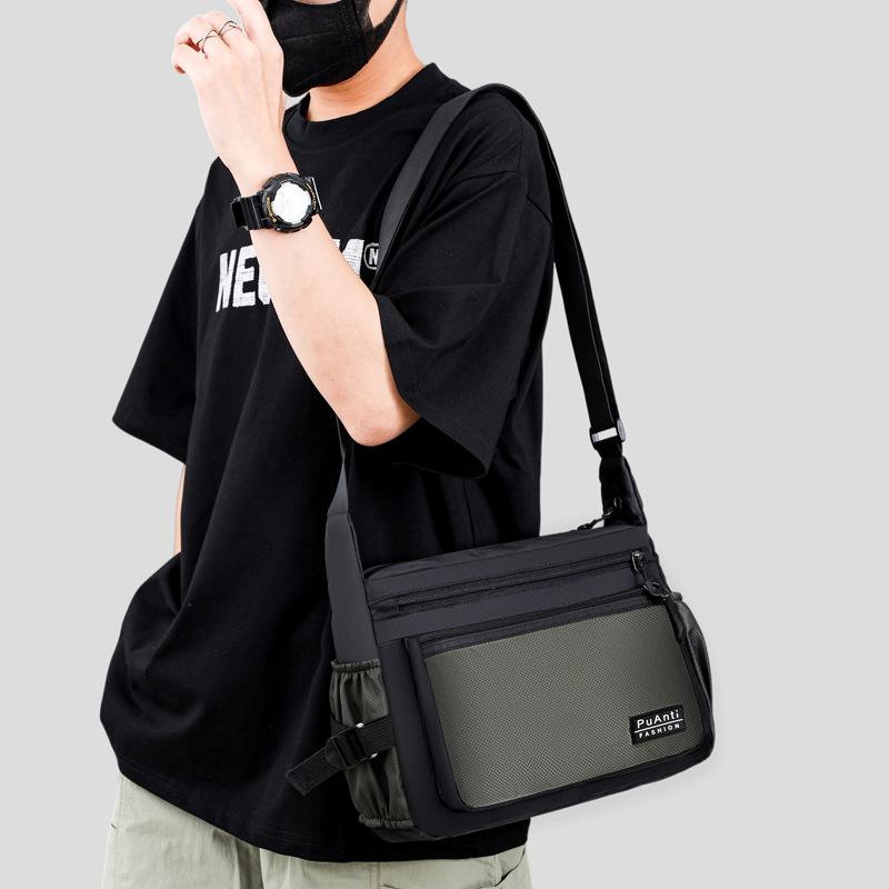 Business Shoulder Bag Men's Bag Oxford Crossbody Bag Large Capacity Multifunctional Briefcase