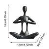 3Pcs Yoga Statues Art Crafts Collectible Minimalist Decorative Figurines for Dining Table Table Centerpiece Office Desk Bedroom