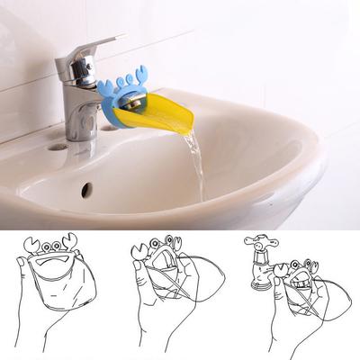 Bathroom Sink Faucet Chute Extender Crab Children Kids Washing Hands Faucet Extender For Children Buy At A Low Prices On Joom E Commerce Platform