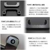 200 Series Hiace Assist Grip Aluminum Black Left and Right