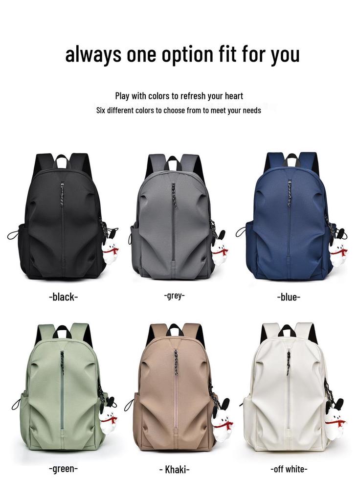 New Trend Dual-Shoulder Travel Backpack: Large Capacity for High School & College Students