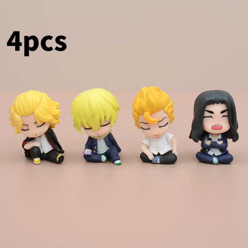 

Токио Мстители Спящие ПВХ Фигурки Модель Игрушка Настольные Подарки Украшение