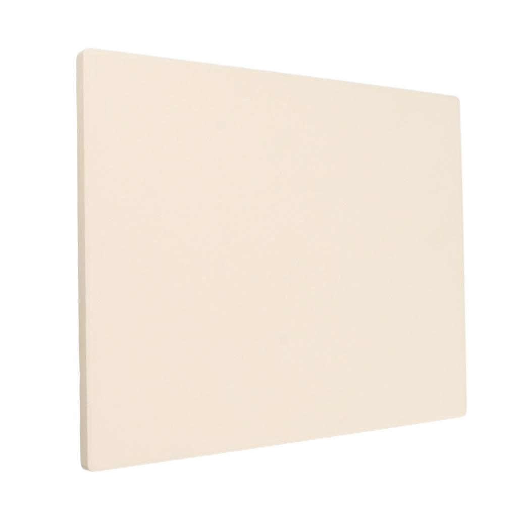 Rectangular Pizza Stone 12x15in Uniform Heat Distribution Easy To Clean Cordierite Baking Stone for