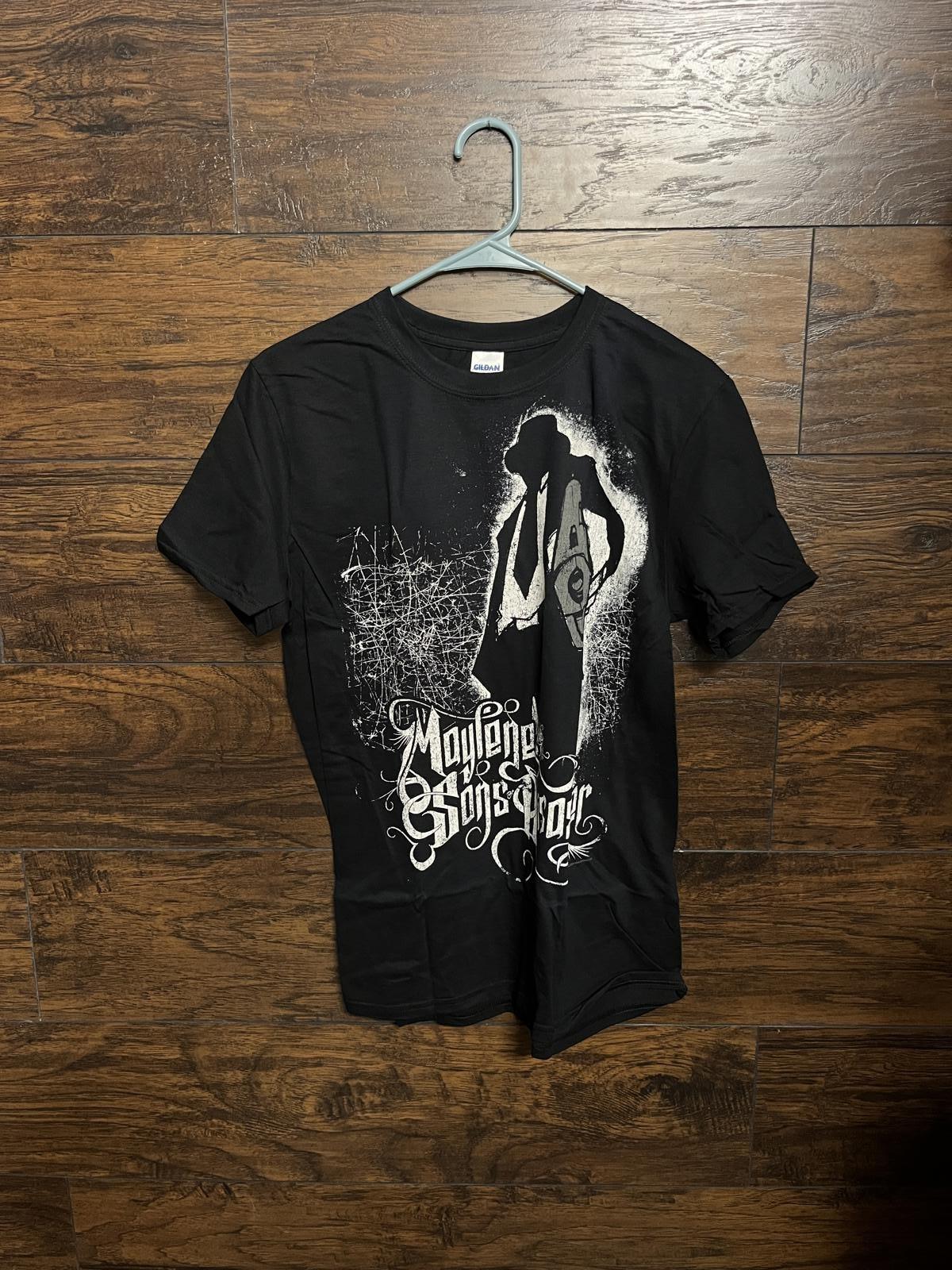 Vtg Maylene Sons of Disaster gunpoint Band T-shirt - S M