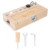 Montessori Wooden Screw & Nut Toolbox for Toddlers - Educational Assembly Toy