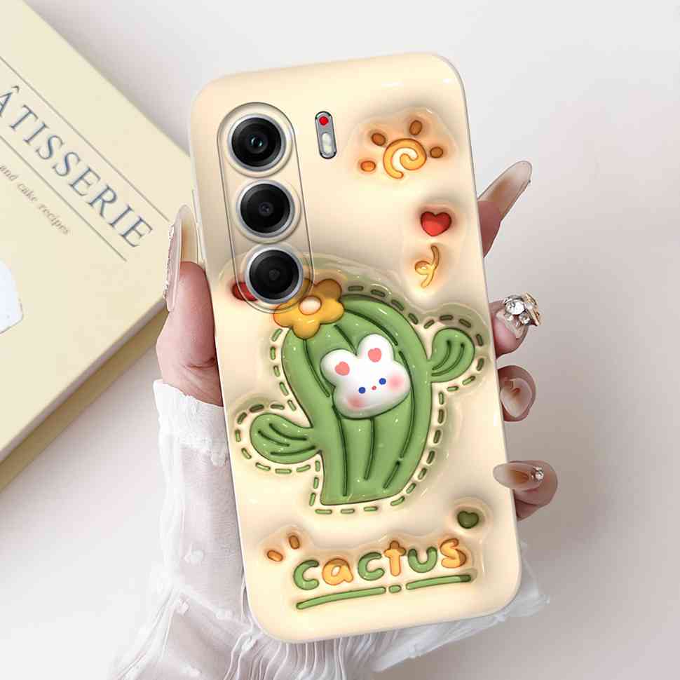 For Tecno Camon 40 Pro 5G 6.78" Case Cartoon Panda Astronaut Soft Silicone Matte Cover For Tecno Camon 40PRO 5G Phone Shell