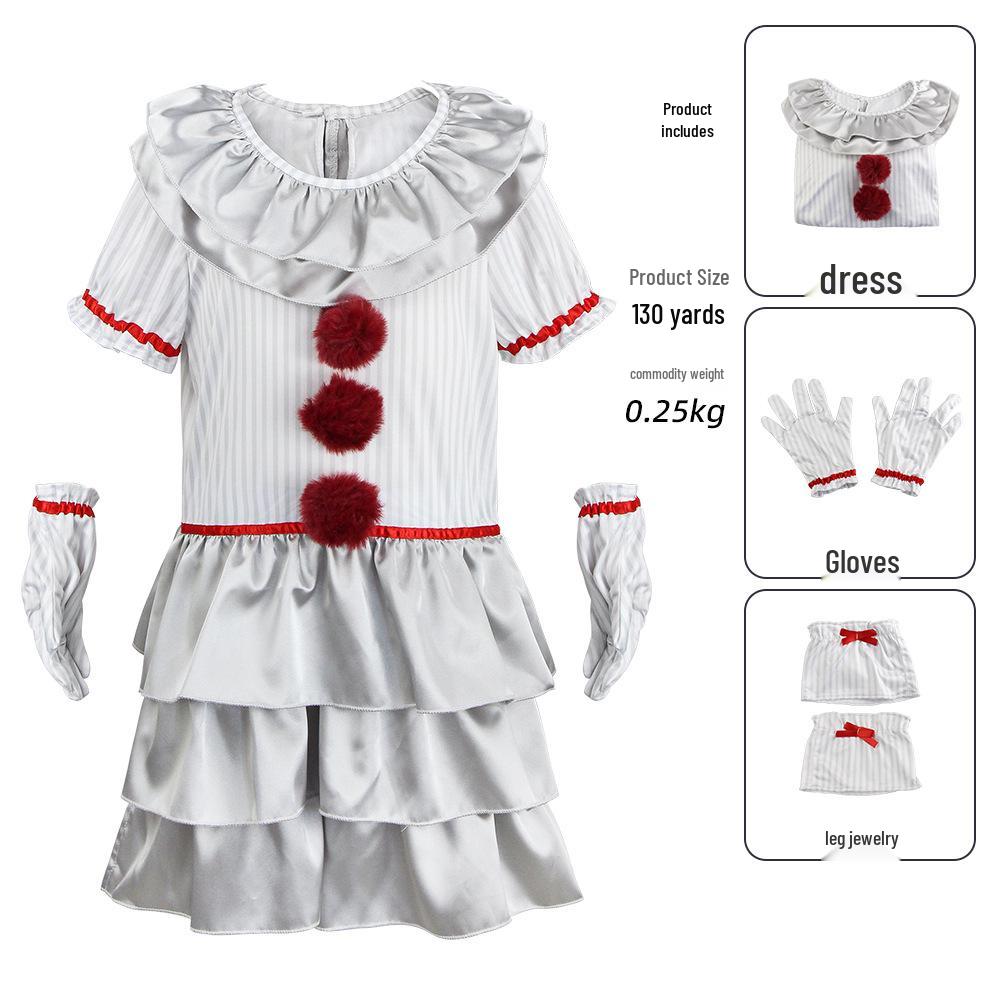 It Chapter Two Pennywise Cosplay Costume for Kids and Adults – Role-Playing and Stage Wear Child 110
