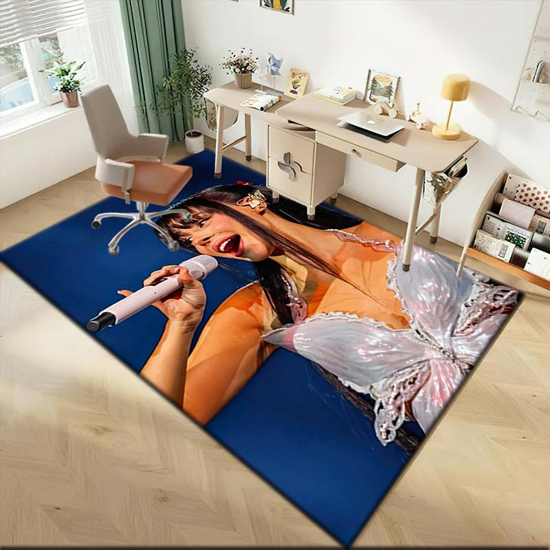 

1pc Ayliva, the sweet singer Carpet Rug for Living Room Bedroom Home Sofa Decoration,Kids play Non-slip Floor Mat 40x60cm( 15x23in )