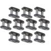 10PCS Lightweight Master Connecting Link Grey Chain Connector T8F Chain Master Link Repair Parts