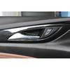 Carbon Fiber Look Inner Door Handle Bowl Cover Trim 4P For Buick Regal 2017-2020
