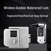 ZUCON Outdoor Smart Access Control Lock CN Plug (adapter Included)