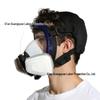 8100 Sphere-D Full Face Respirator Mask for Spray Painting, Chemicals, Pesticides, and Dust, with Wide Field of View
