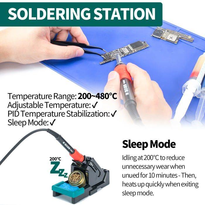 Lötkolben - YIHUA - 853AAA-I - Lötstation - Temperatur einstellbar - 12 Monate Garantie