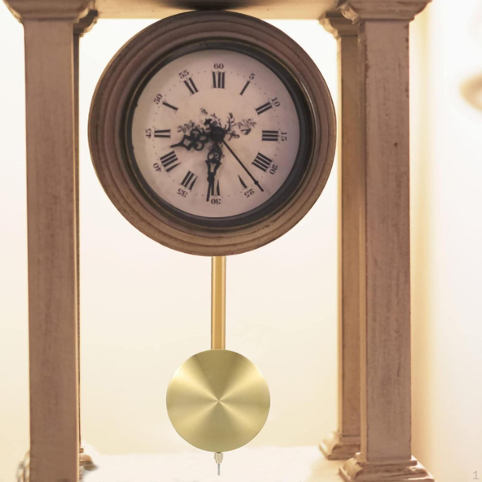 

Часы с металлическим маятником, механизм «сделай сам», подвесной декор, ремонт сменного механизма для Length 20cm