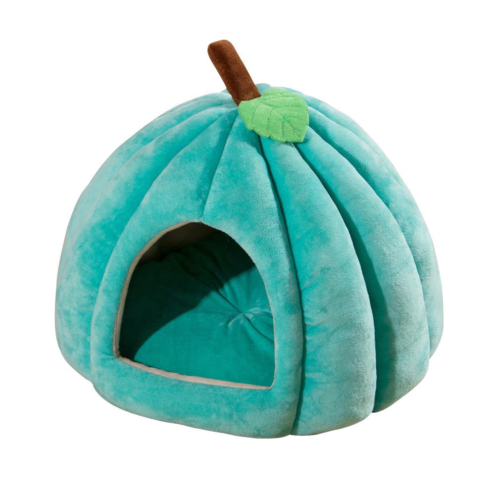 Four Seasons Semi-Enclosed Pet Nest: Warm, Thickened Bed for Cats and Dogs