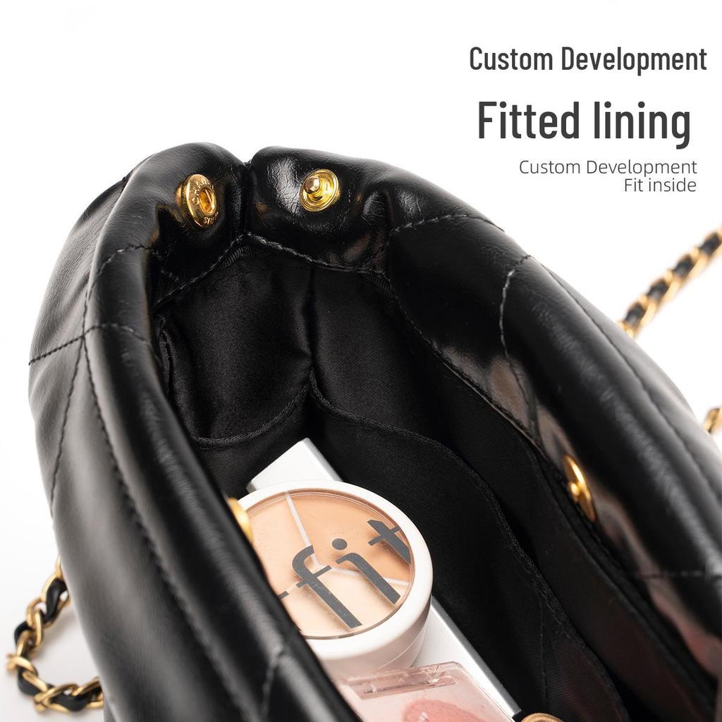 22-Bag Satin Storage & Cosmetic Bag with Fragrance - Inner Bag Support & Lining