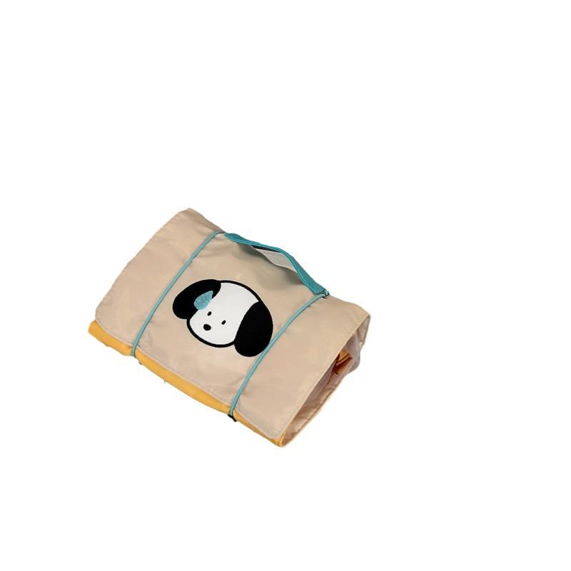 Original Design Puppy Large 4-in-1 Travel Makeup Bag with Detachable Mesh Storage