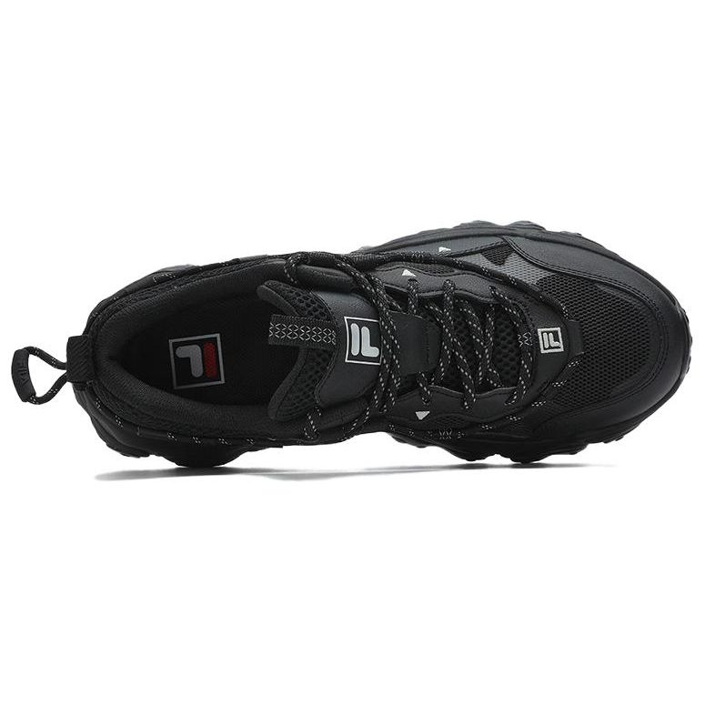 Fila Fluid 5 Cat Paw 5.0 Lace-Up Durable Low-Top Casual Shoes Men Sneaker Black F12M422103FBK