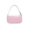 By Far Rachel Series Embossed Leather Underarm Shoulder Tote Bag Women Bags Pink 21SSRCLSPOCCEMED-PEONY