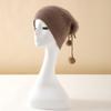 Women's Cashmere Knit Hat - Autumn/Winter 2025 Fashion, Casual Ear Protection, Soft & Slouchy Design