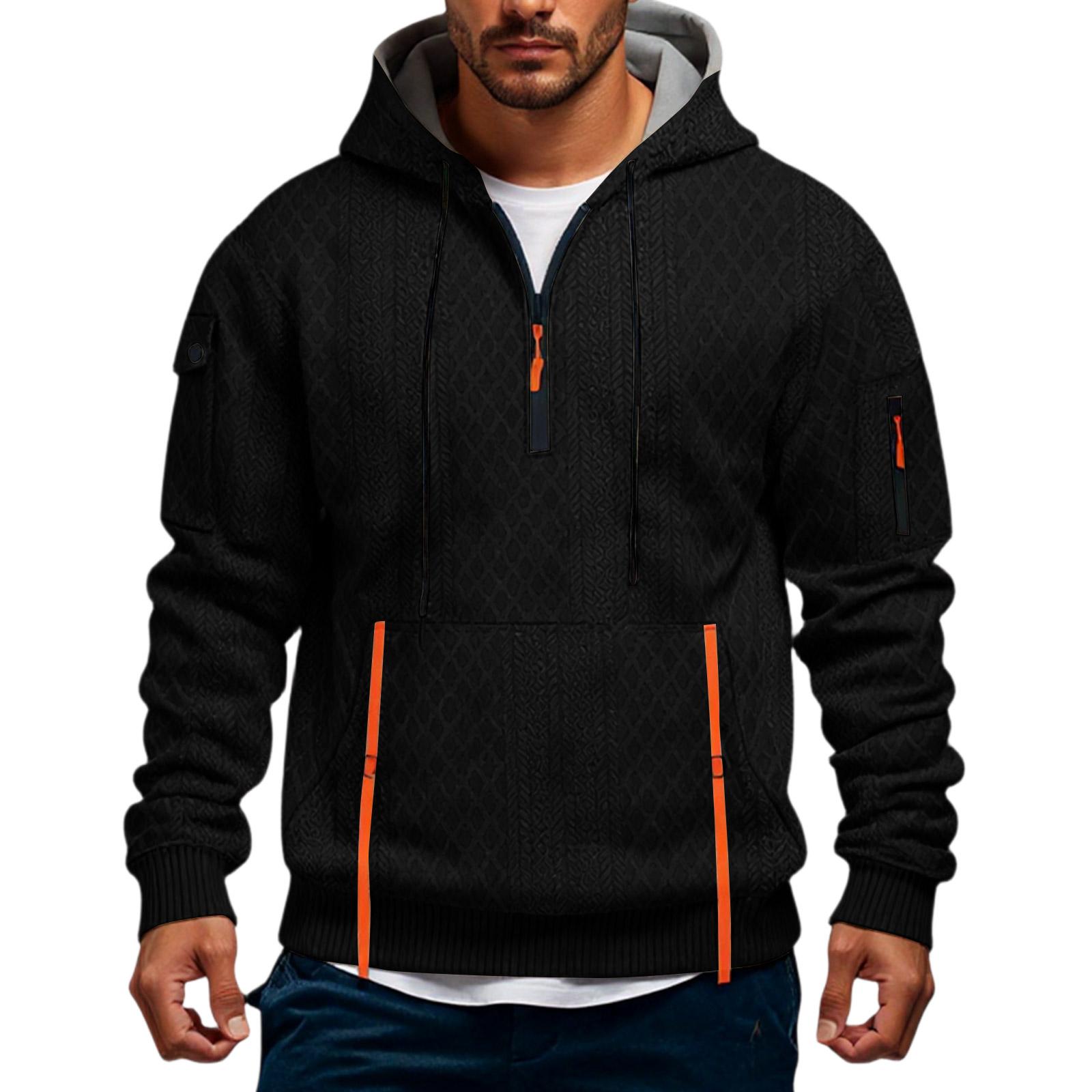 

Спортивный костюм с капюшоном, унисекс, одежда для бега, пуловер с длинными рукавами, толстовка с капюшоном L