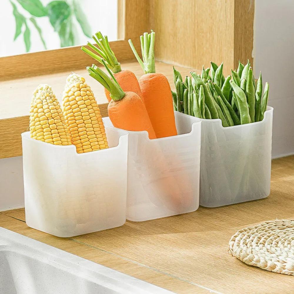 Refrigerator Storage Boxes Food Fresh Organizer Cold Storage Crisper Fruit Spice Food Container Boxes Home Kitchen Box
