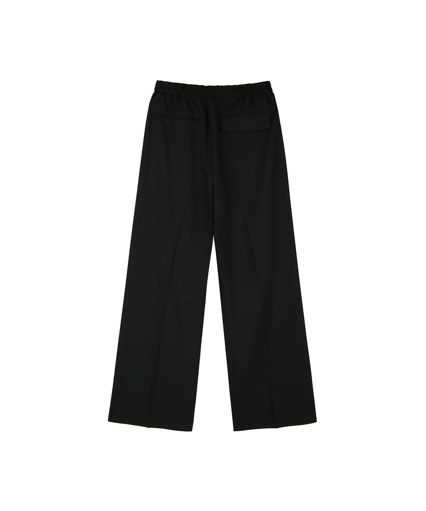 ONNE Band Waisted Straight Fit Pants Black