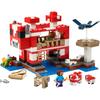 LEGO Minecraft Mooshroom House Toy, Birthday Gift, Building Blocks, for Girls and Boys, Ages 8, 9, and 10, Elementary School Students, Game, 21270