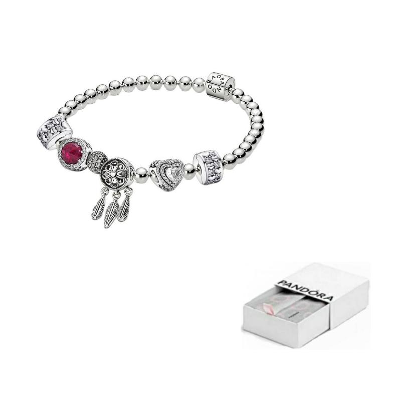 Pandora Dreamcatcher Set 925 Silver Bracelet Women Bracelet ZT26011339A