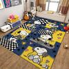 Snoopy Sweet Love Ride Rectangular Rug Nonslip Easyclean Carpet For Kids Bedroom Play Area Home Decor Great Holiday Gift