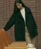 Drawfit Women Wool Dolman Handmade Half Coat [Black]