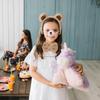 Alipis Bear Costume Set for Kids, Includes Plush Headband, Ears, Nose, Tail, and Bow Tie, Perfect for Halloween and Parties