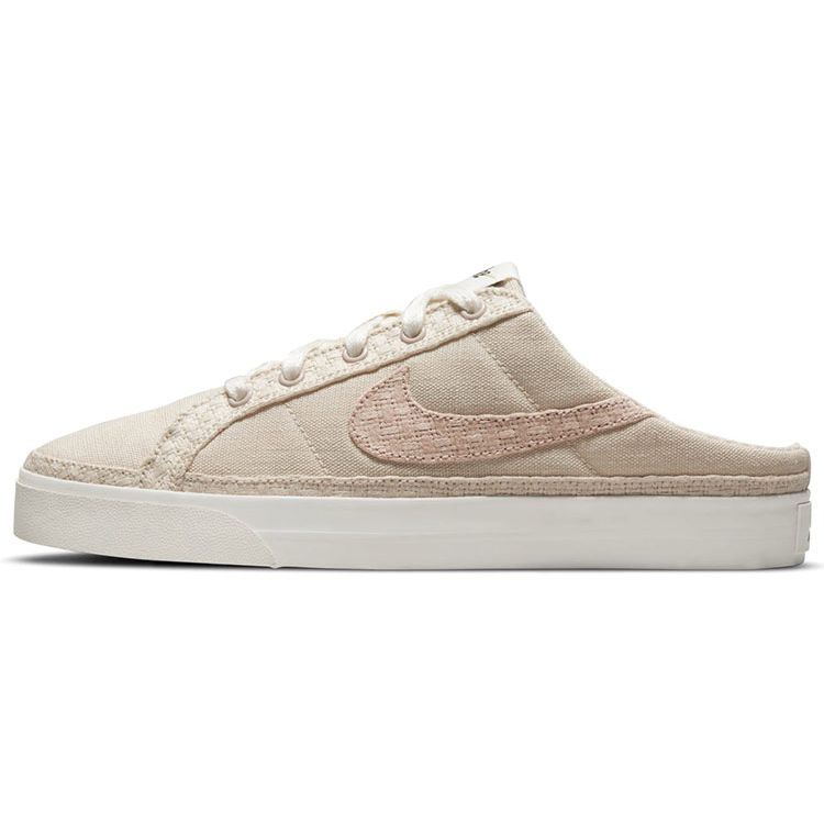 Nike  Court Legacy Mule Pearl White Pink Oxford Women Sneakers DM6442-200 41