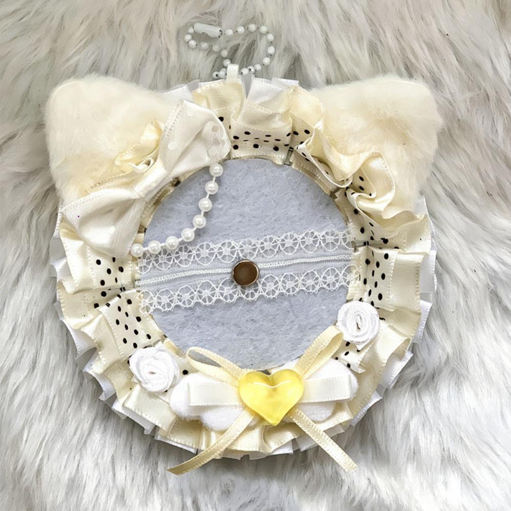 Versatile 55-75mm 58mm Can Badge Cover Cat Ear Design Kawaii DIY Pain Bag Filler Korean Style Handmade Badge Holder Girls