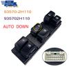 Car Accessories 93570-2H110 For Hyundai Elantra HD 2007 2008 2009 2010 Electric Power Master Window Control Switch Button Parts