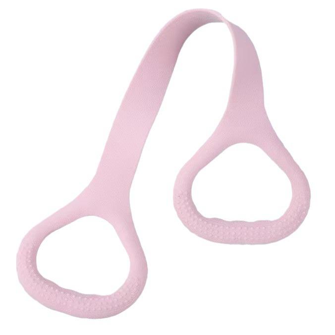 Chest Expander 8-Shaped Silicone Resistance Band for Yoga and Shoulder Massage