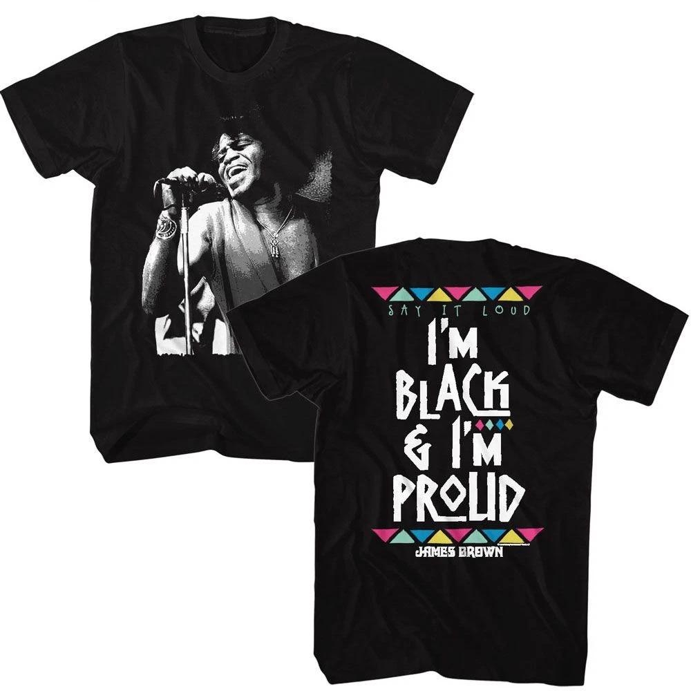 James Brown - Black And Proud - American Classics - Solid Black Short Slee 160